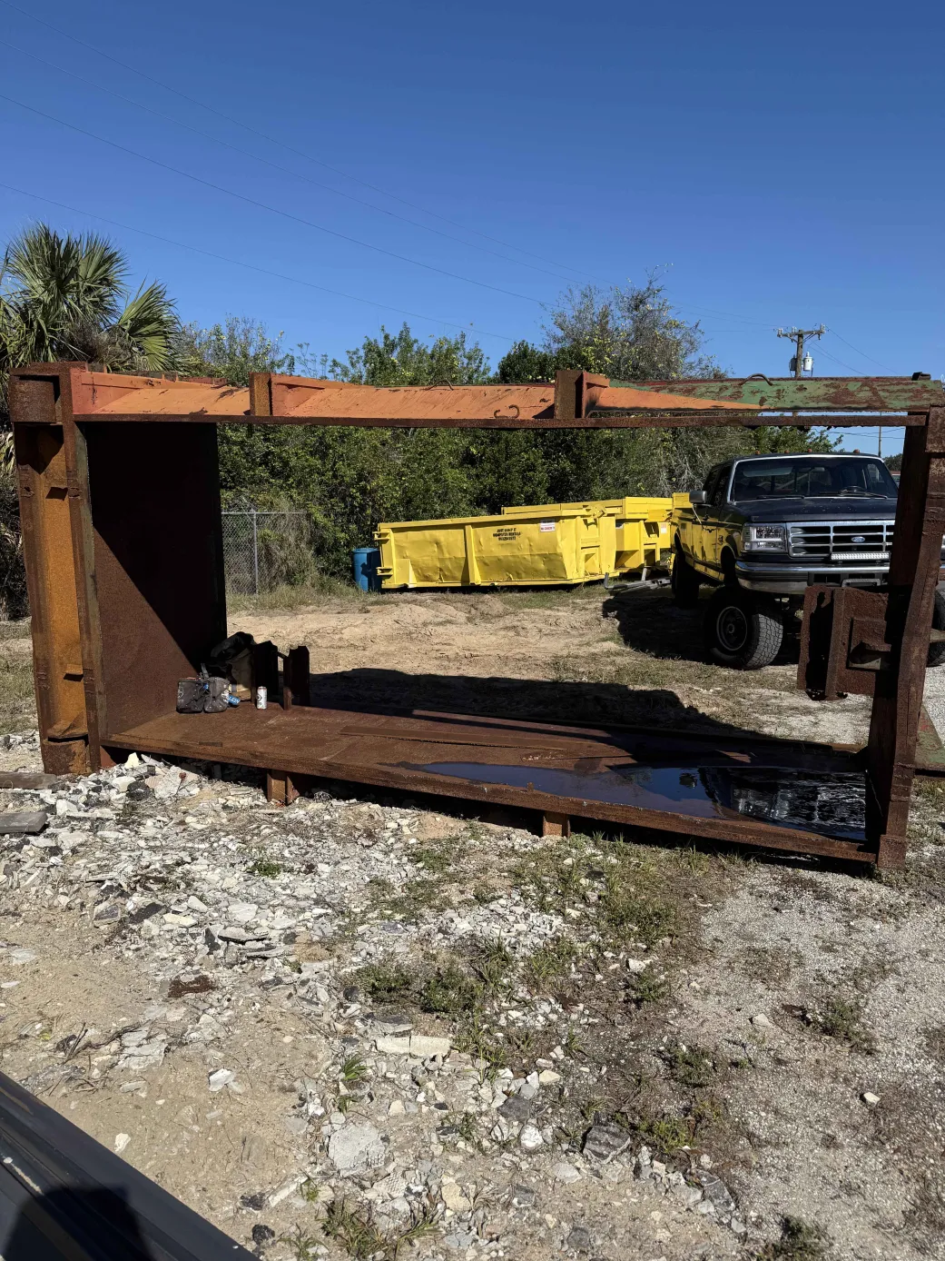 Roll-off dumpster container structural fabrication - heavy structural welding service